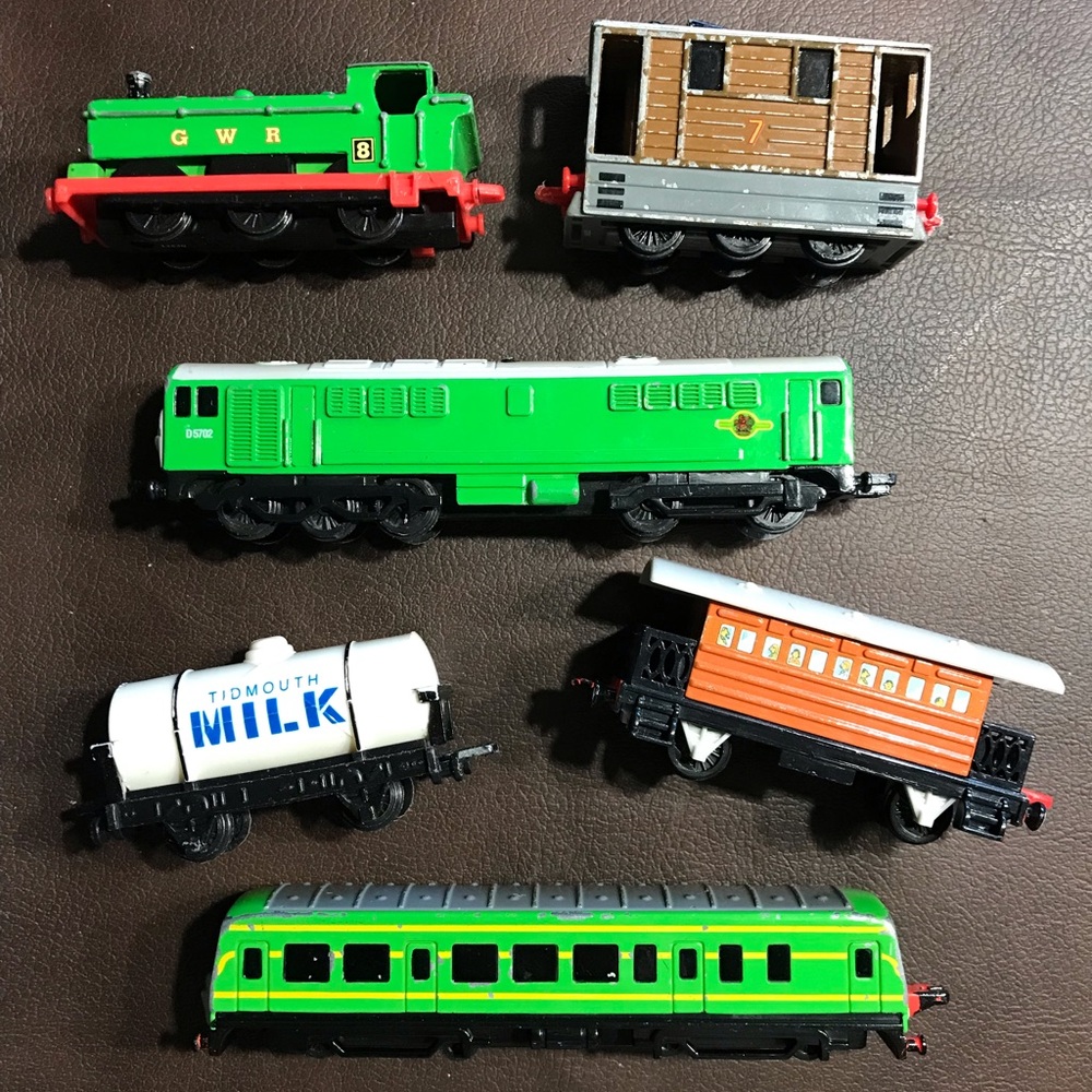Thomas the Tank Engine Train Tots - Vintage 90s Ertl Die Cast